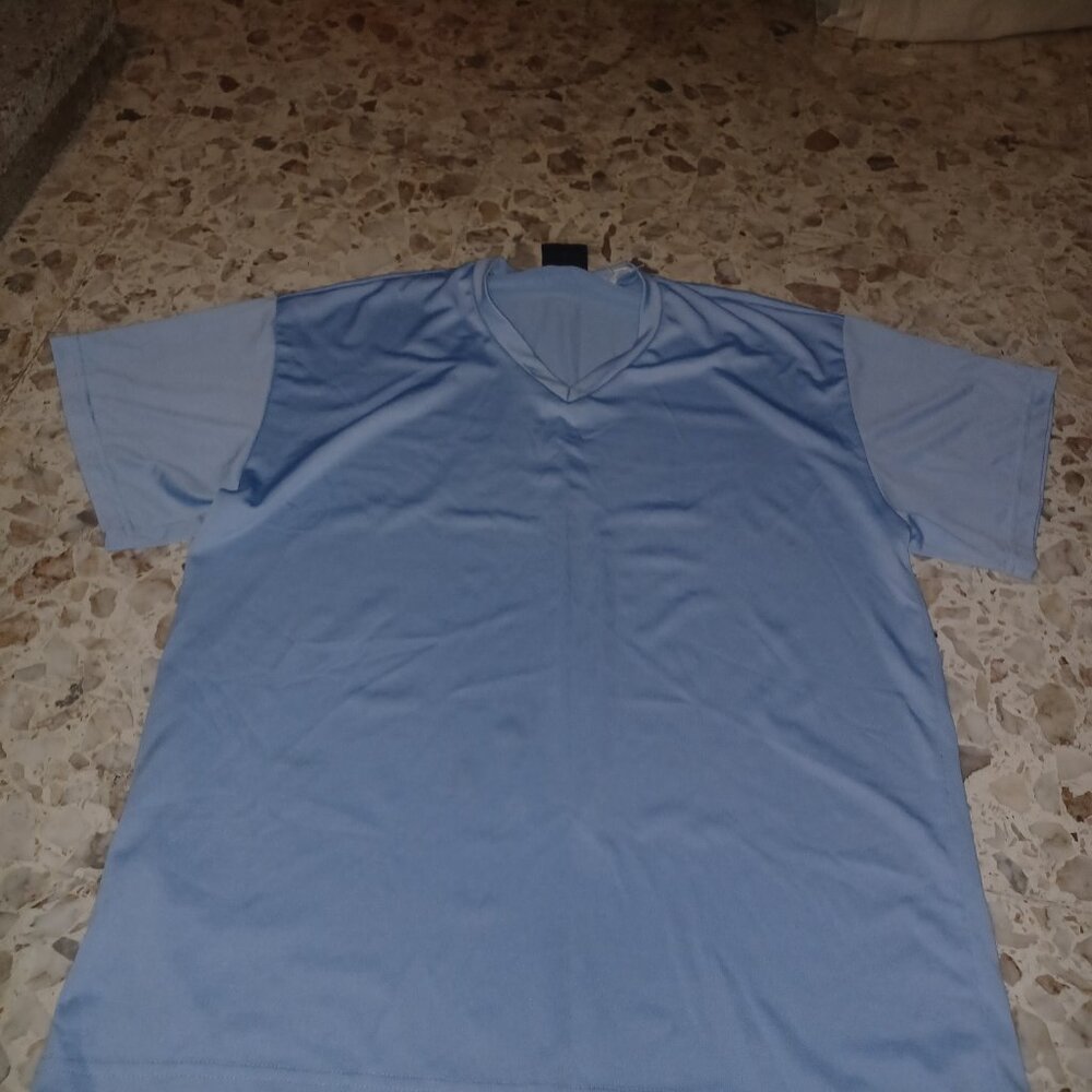 Athletic Works Short Sleeve Tee Medium Light Blue